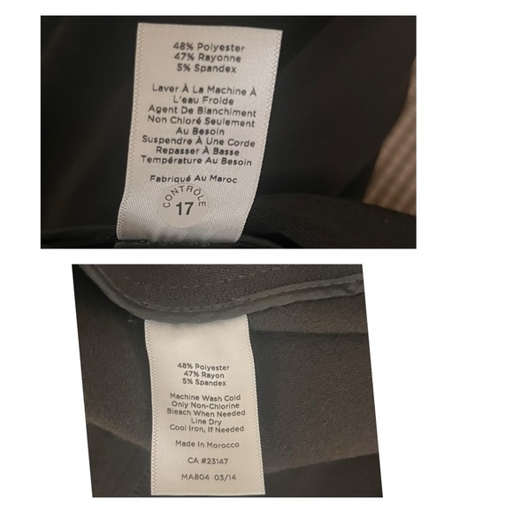 TALBOTS DRESS PANTS SIZE 2P PETITE BROWN - Picture 7 of 13
